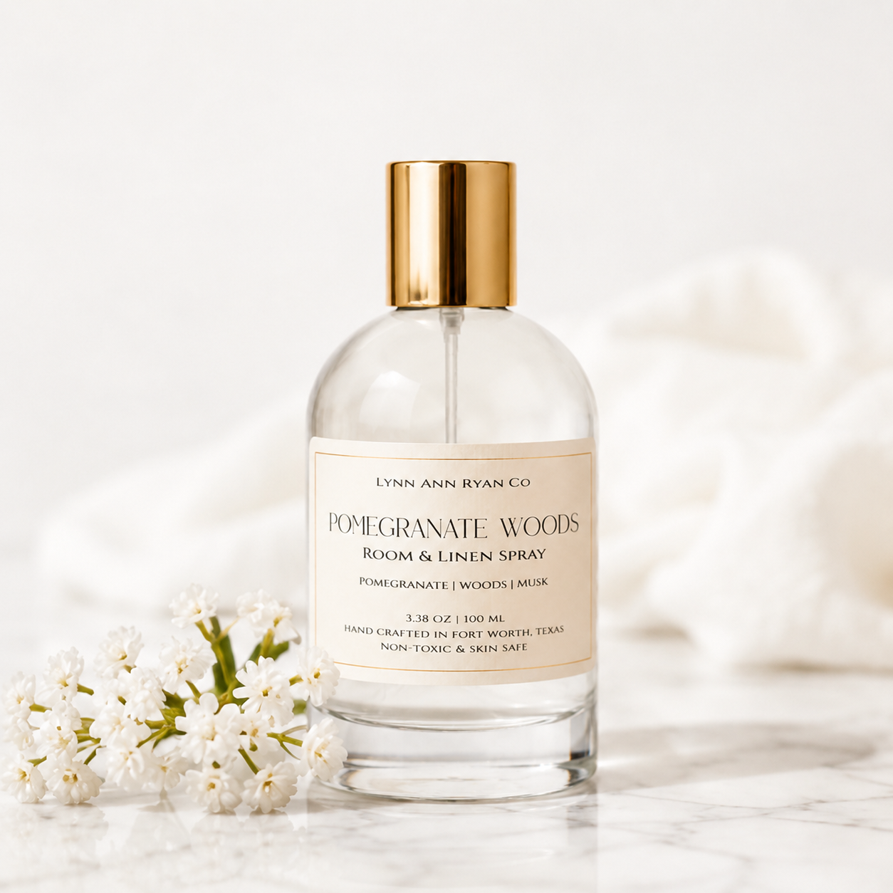 Pomegranate Woods Room & Linen Spray