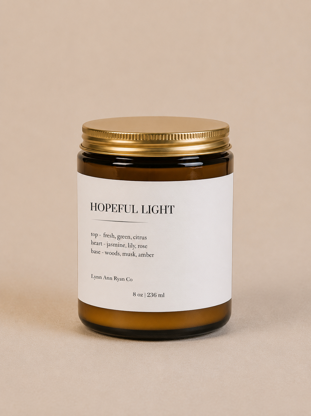 Hopeful Light 8oz Candle