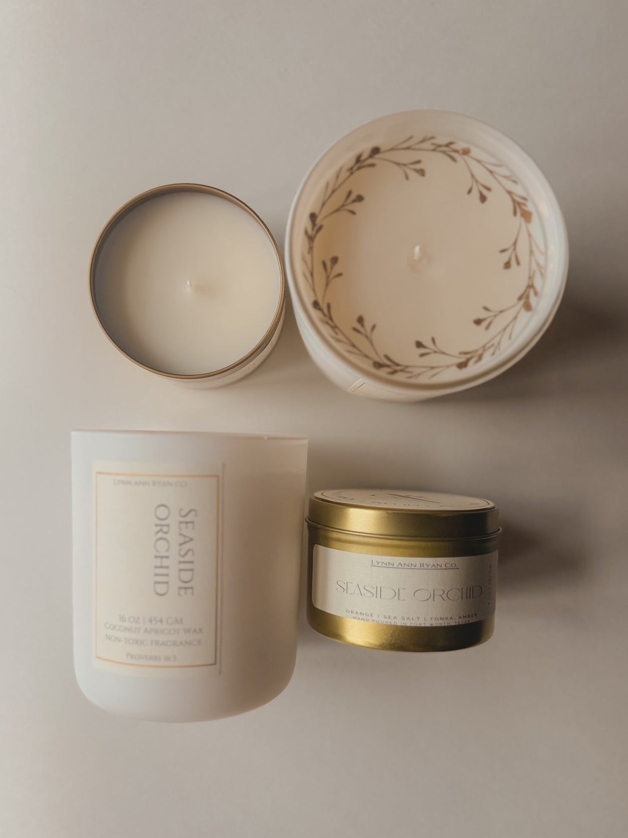 Seaside Orchid 16 oz Candles