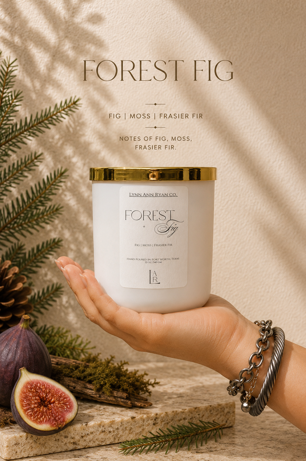 Forest Fig 12 oz Candle