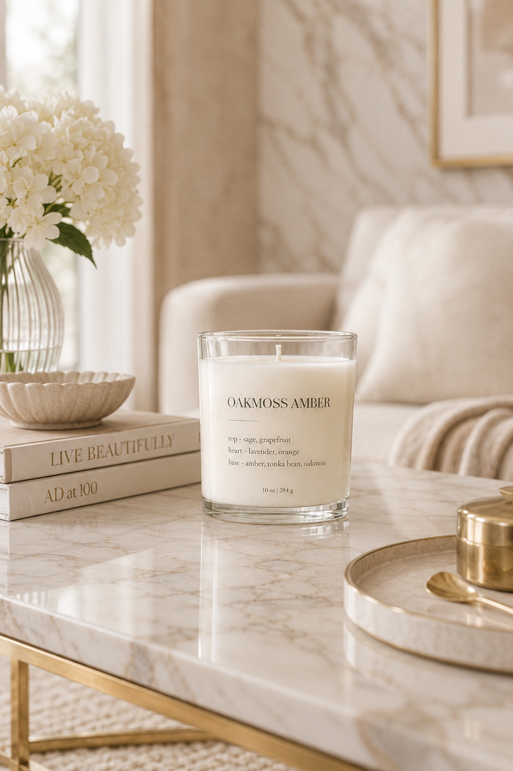 Luxury Gift Box 9oz Candle