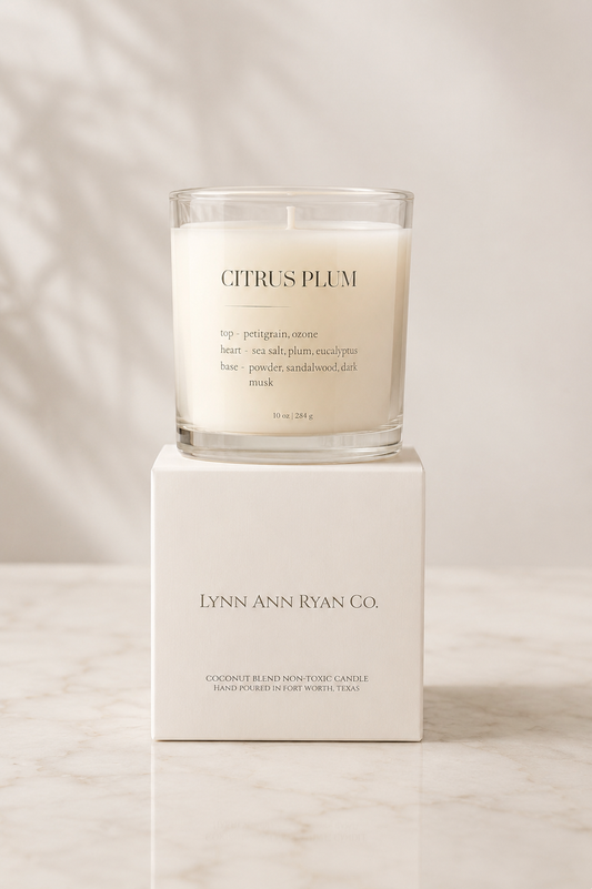 Citrus Plum 10oz Candle