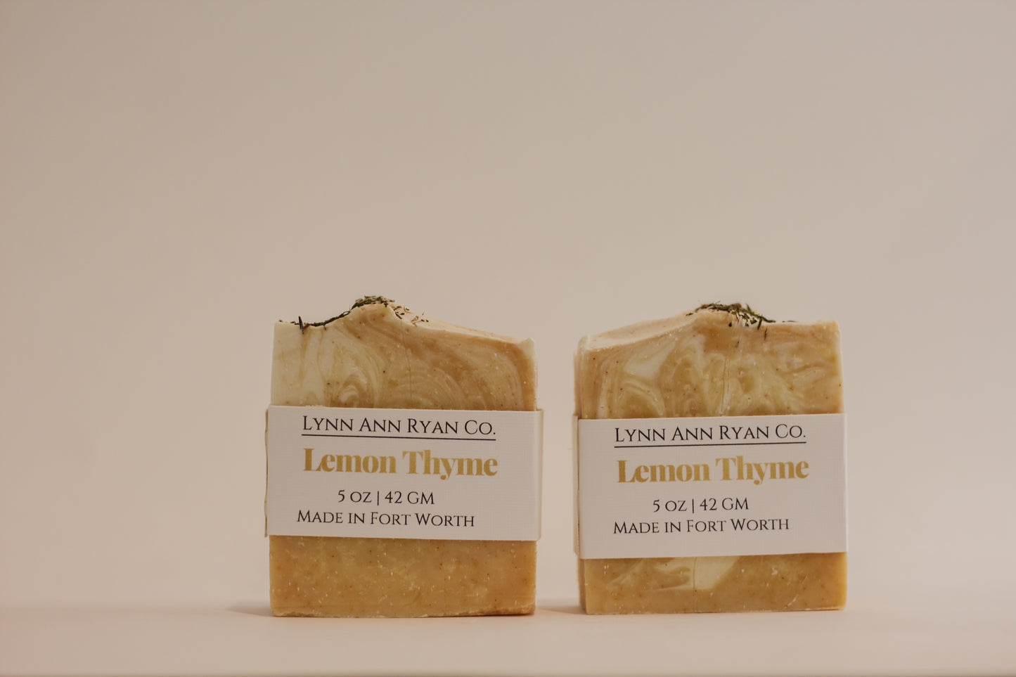 Lemon Thyme Cold Processed Soap