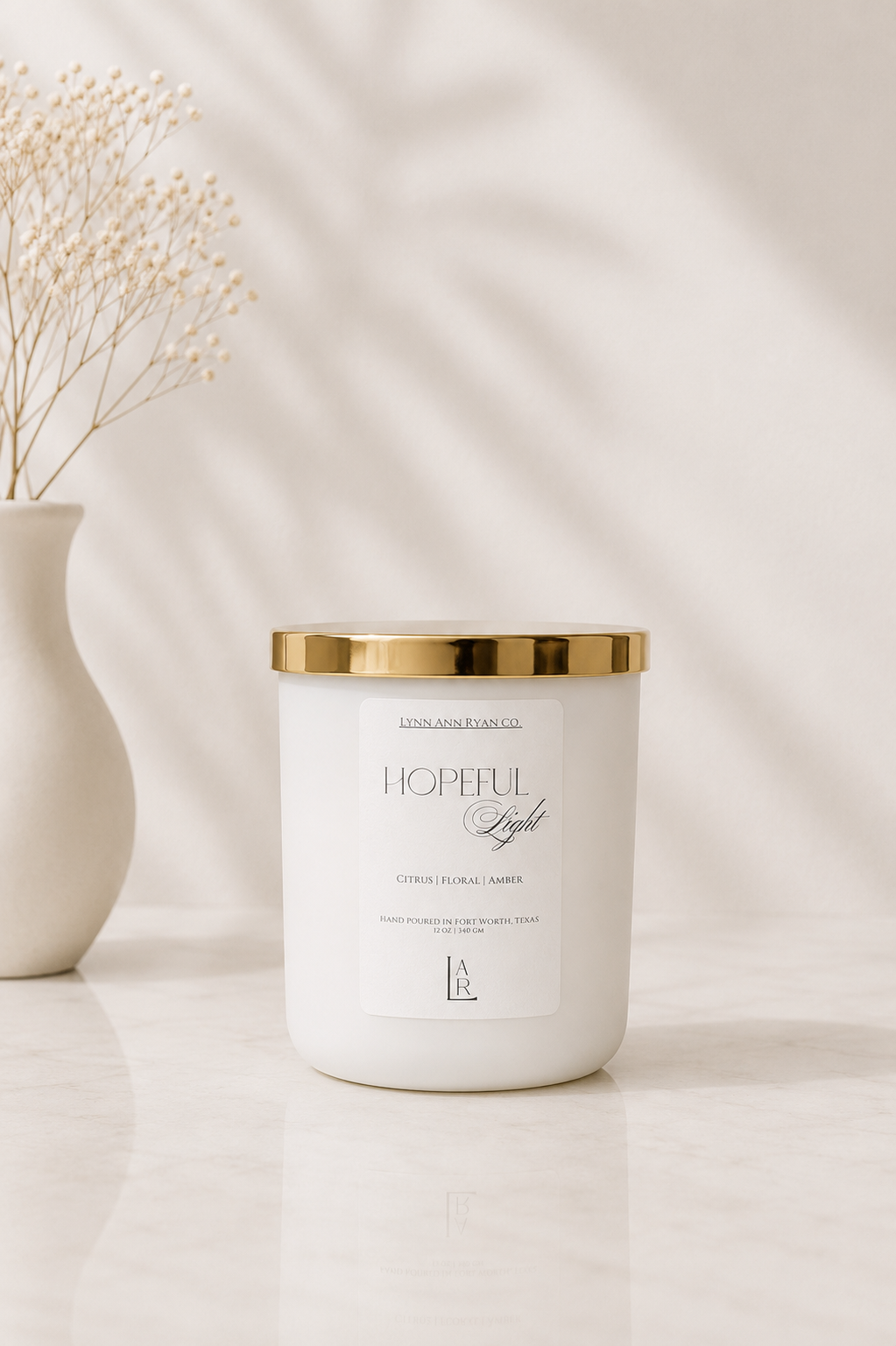 Hopeful Light 12 oz Candle