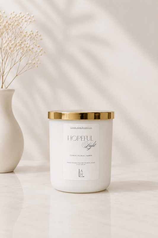 Hopeful Light 12 oz Candle