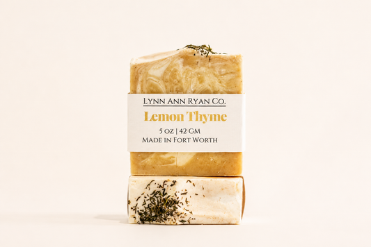 Lemon Thyme Cold Processed Soap