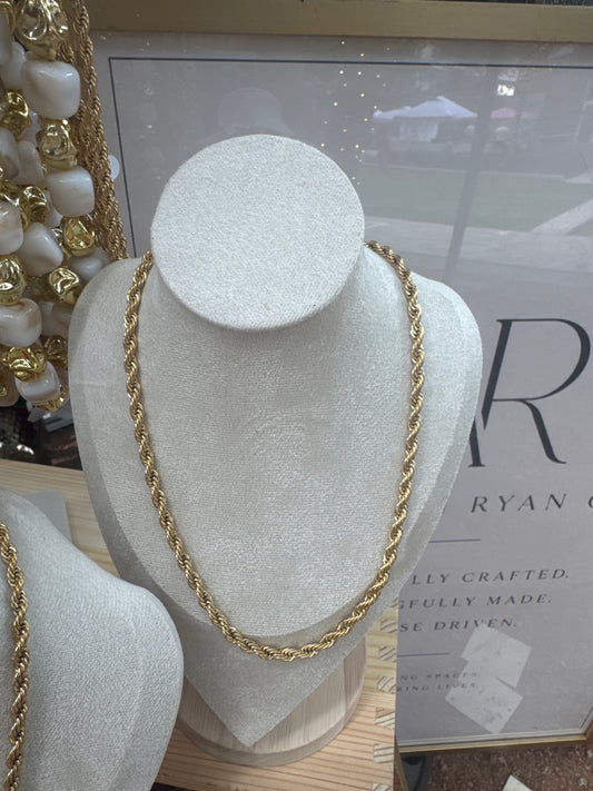 Gold necklace