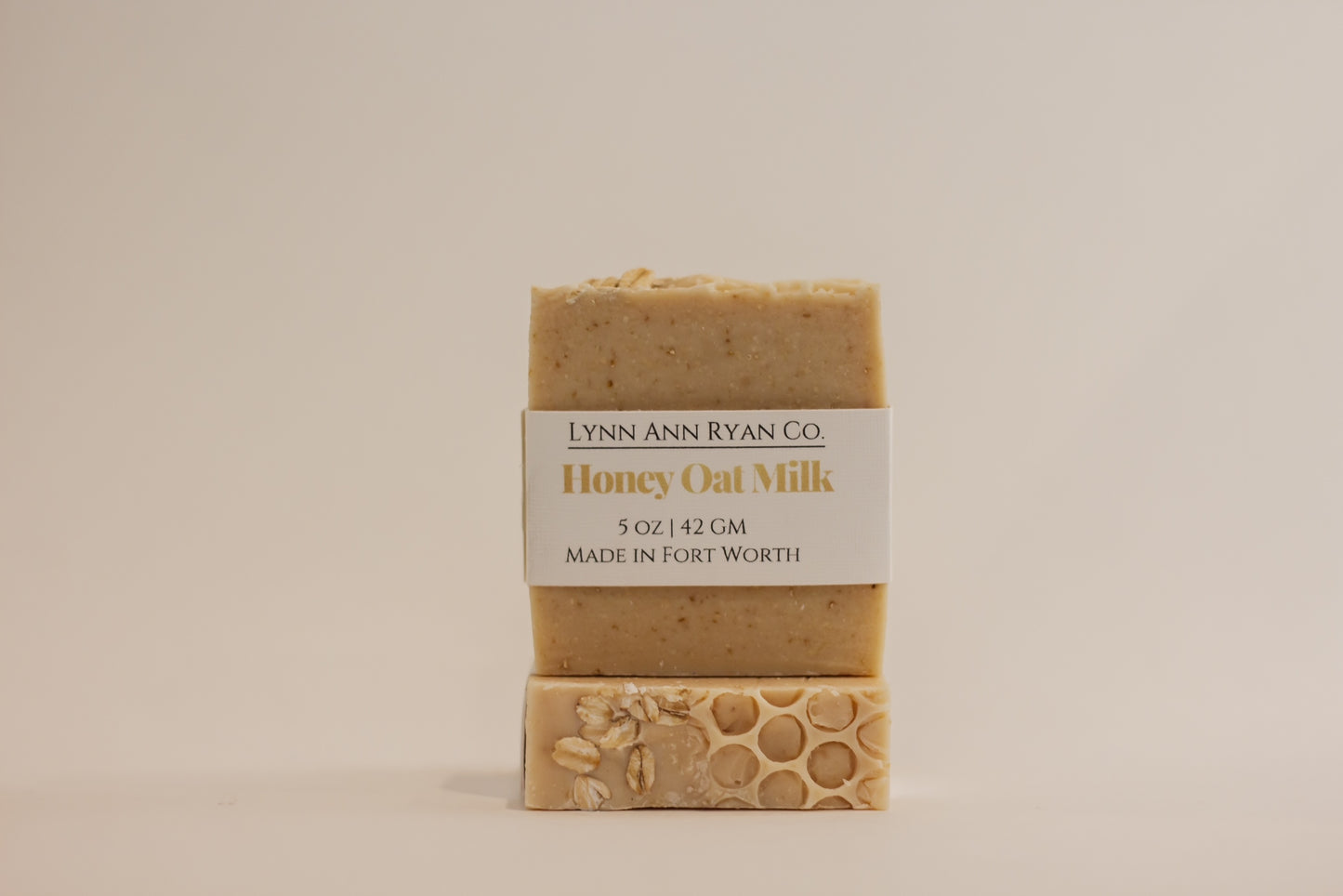 Honey Oat Milk Cold Processed Soap