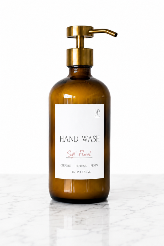 Soft Floral Hand Wash 16 OZ