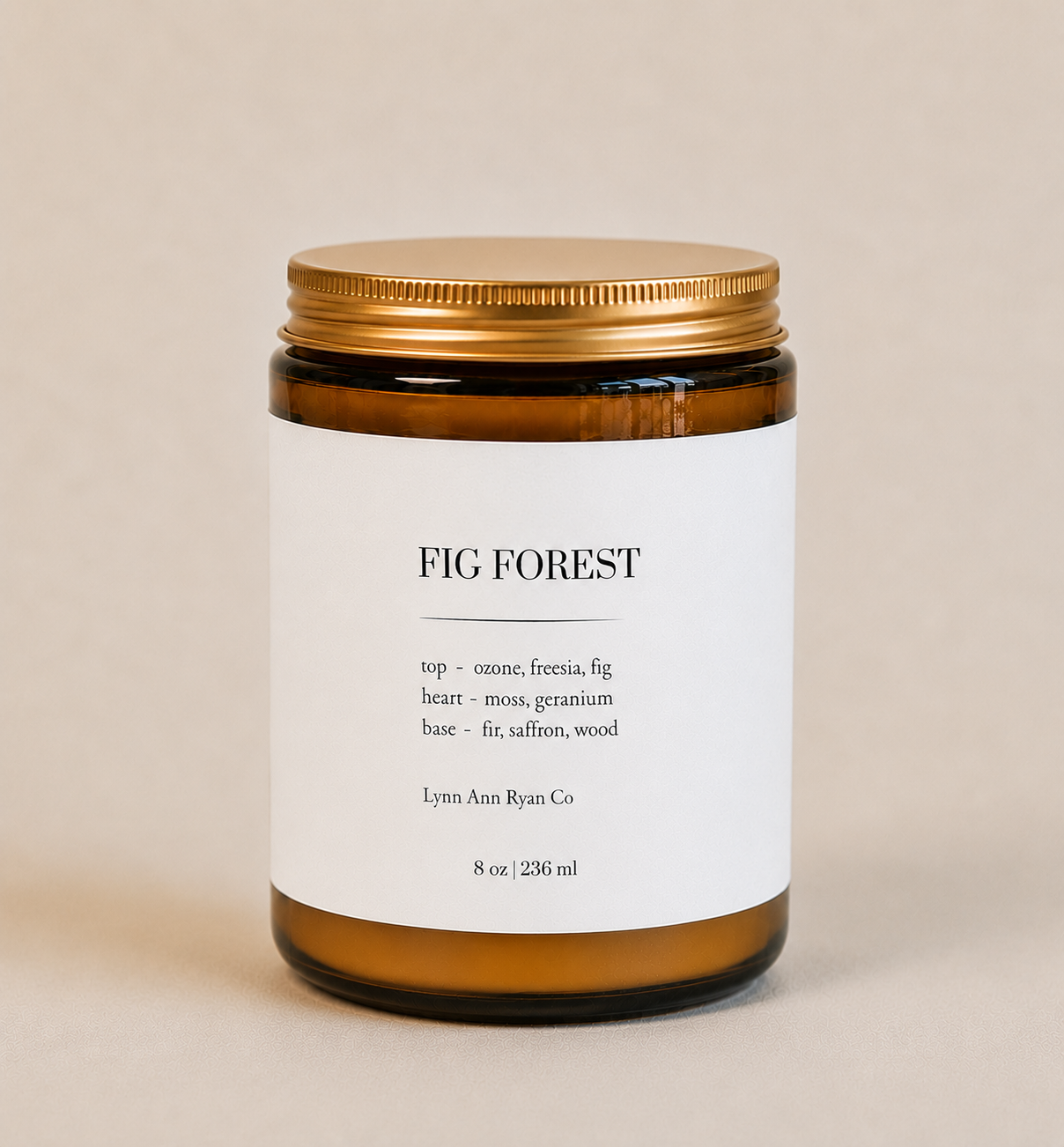 Forest Fig 8oz Candle