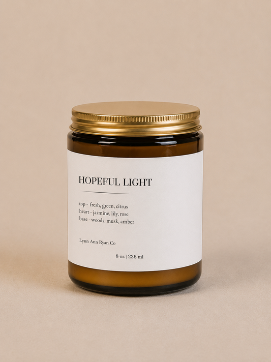 Hopeful Light 8oz Candle