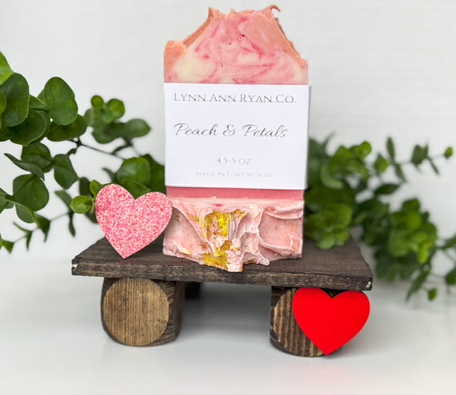 Peach & Petals Cold Processed Soap