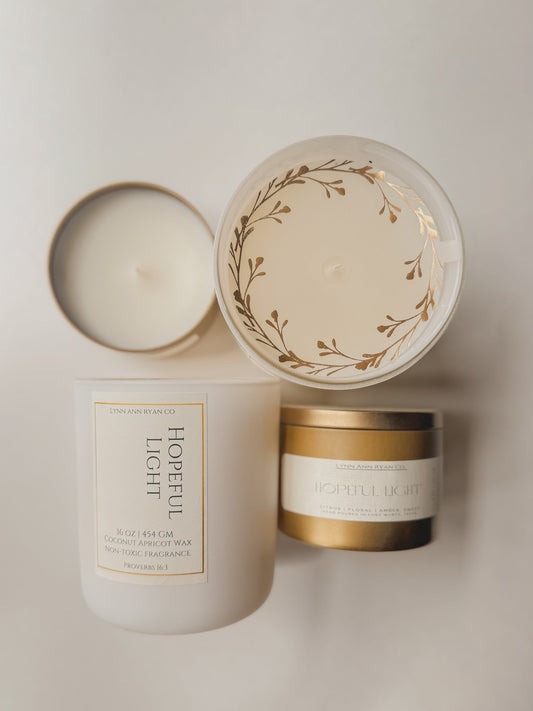 Hopeful Light 16 oz Candle