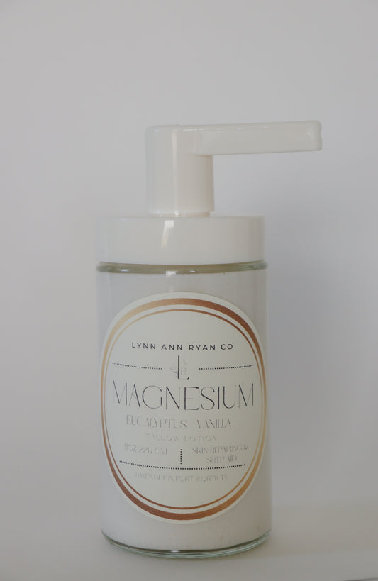 Magnesium Tallow Lotion 10oz