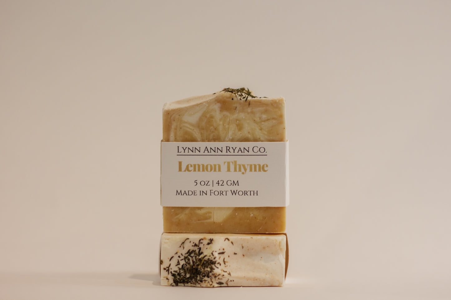 Lemon Thyme Cold Processed Soap